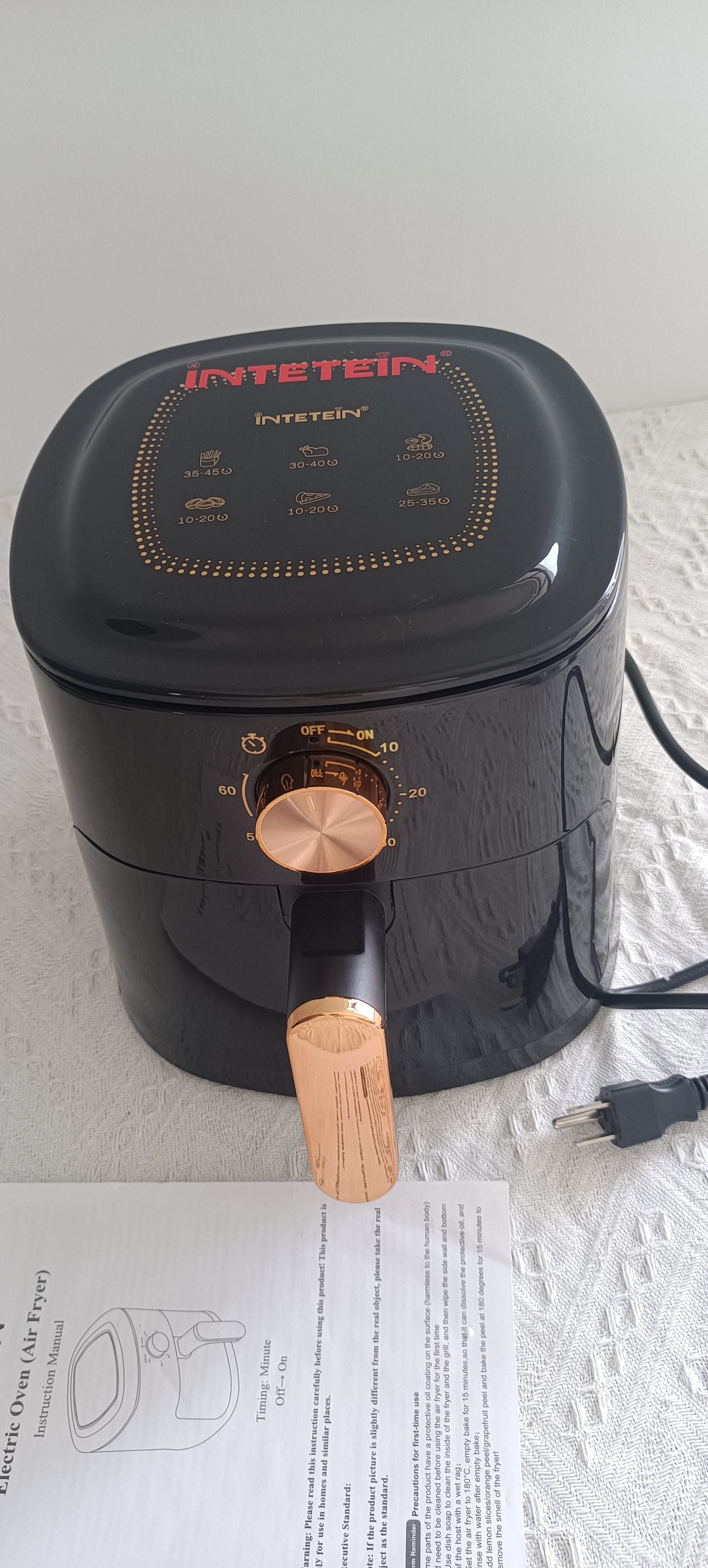 INTETEIN NI 4L Compact Air Fryer